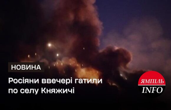 Росіяни ввечері гатили по селу Княжичі